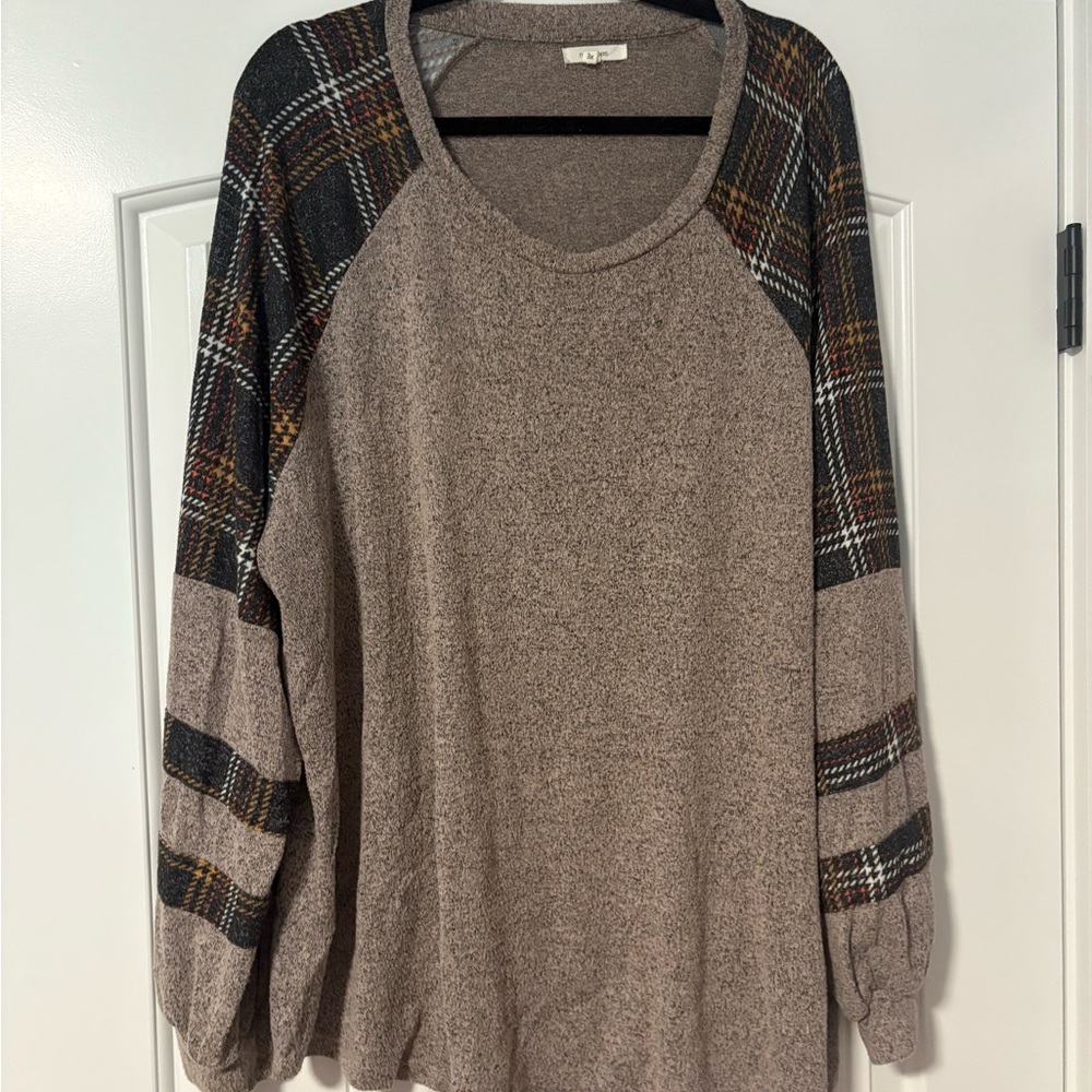 Maurices Heather Gray Knit Top